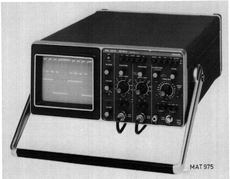 Image of Philips PM3215 Oscilloscope