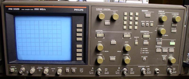 image of Philips PM3320 Oscilloscope
