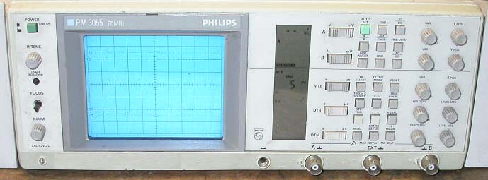 Image of Philips PM3055 Oscilloscope